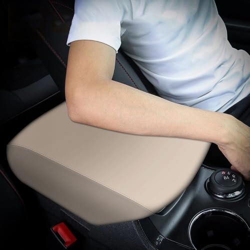 AOMSAZTO Console Covers for 2011-2019 Ford Explorer Armrest Covers for Ford Explorer Beige - color: Beige