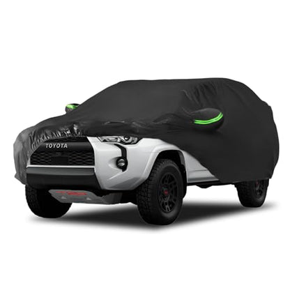 Proadsy Car Cover Custom Fit for Toyota 4Runner 2002-2025 2026, All Weather Waterproof Windproof Cover Sun Rain UV Snow Dust Protection Outdoor Full Exterior Cover - size: Toyota 4Runner