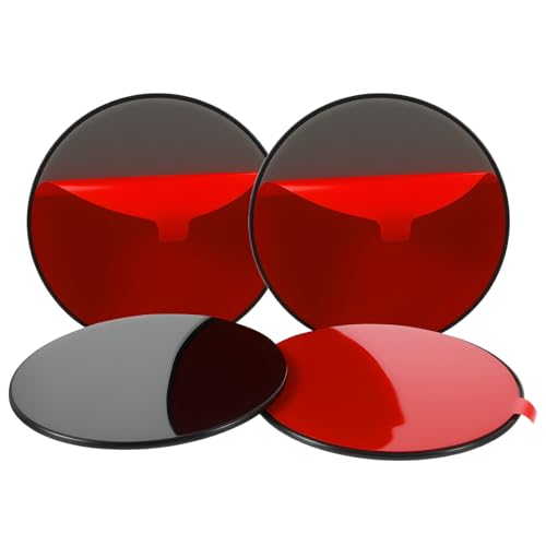 4 PCS Dashboard Pad for Suction Phone Mount, 3.23" Ultra Sticky Heat-Resistant Replacement Disc for Car Dashboard, Universal Car Dashboards Phone Holder