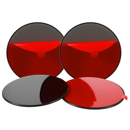 4 PCS Dashboard Pad for Suction Phone Mount, 3.23" Ultra Sticky Heat-Resistant Replacement Disc for Car Dashboard, Universal Car Dashboards Phone Holder