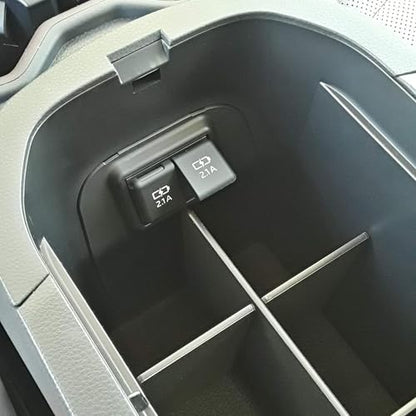 Vehicle OCD - Center Console Organizer for Toyota RAV4 (2019-2025) - Made in USA - SLX158 - size: 2019-2025