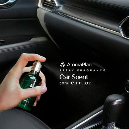 AromaPlan Car Air Freshener Spray, Dubai- Non-Toxic, Concentrated, Odor Eliminator & Long Lasting Car Air Freshener- Car Scent Spray, 5 Star Hotel Scent Fragrances (30 ml)