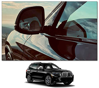 Blind Spot Mirrors- Compatible with BMW X7 Extended View, X7 Series - 2 Piece Set (Left & Right) - size: X7 Series