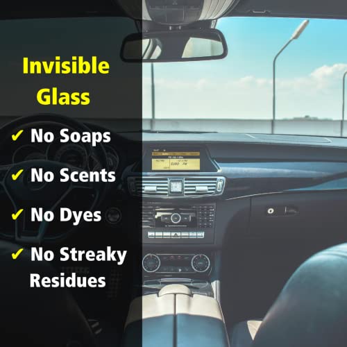 Invisible Glass 92164-6PK Premium Glass Cleaner Spray for Car Windshields and Windows, Automotive and Home Window Cleaner, Streak-Free, Ammonia-Free, Tint-Safe – 22 fl oz (Pack of 6) - size: 22 Fl Oz (Pack of 6)