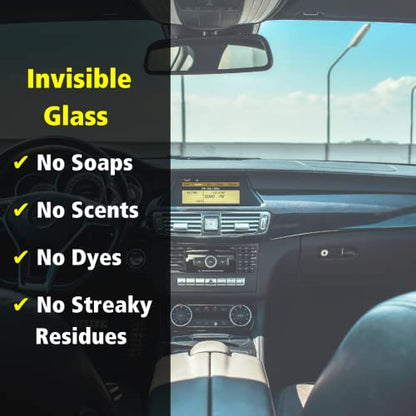 Invisible Glass 92164-3PK Premium Glass Cleaner Spray for Car Windshields and Windows, Automotive and Home Window Cleaner, Streak-Free, Ammonia-Free, Tint-Safe – 22 fl oz (Pack of 3) - size: 22 Fl Oz (Pack of 3)