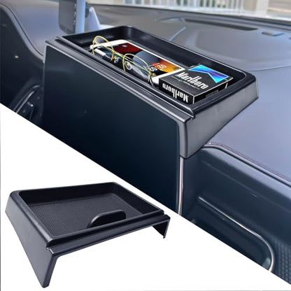 EDBETOS Dash Console Tray Compatible with 2021-2023 2024 Chevy Tahoe Suburban/GMC Yukon Accessories Dashboard Organizer Insert Center Console Box Sunglasses Holder (Not for Denali/Denali Ultimate)