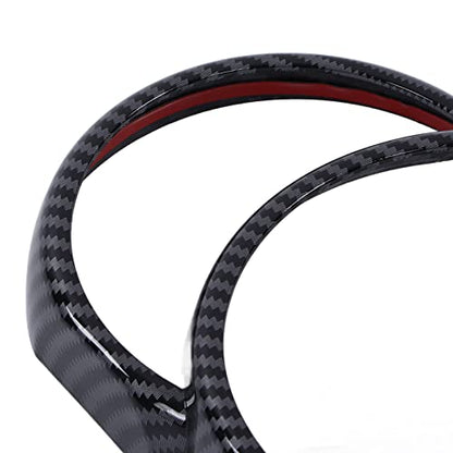 For Accessories Car Dashboard Cover Trims, Carbon Fiber Dashboard Panel Frame Cover Trim for Hatchback F54 F55 F56 F57