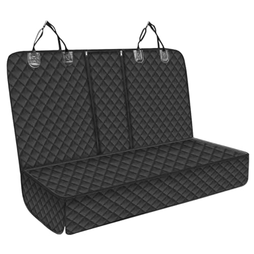 Car Back Seat Cover for Dog, Waterproof Nonslip Car Seat Protector for Pet Kids, Pet Bench Backseat Cover for Cars SUVs Trucks, 53"