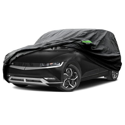 Proadsy Car Cover Custom Fit for 2022-2025 2026 Hyundai Ioniq 5, Waterproof All Weather for Automobiles, Full Exterior Cover Rain Snow Sun Protector Indoor Outdoor Car Cover - size: Hyundai Ioniq 5