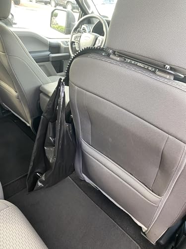 Auto The Only Side of The Seat Headrest Bag Holder that Doesn't Compromise Rear Passenger Leg Room and is Easy to Reach for Driver and Front and Rear Passengers