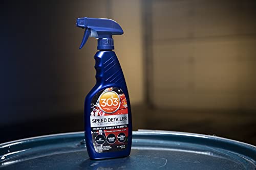 303 Products Speed Detailer - For All Exterior Automotive Surfaces - Instantly Shines And Protects Paint - Cleans Between Washes - UV Protection, 16 fl. oz. (30216CSR) Packaging May Vary - size: 16 Fl Oz (Pack of 1)