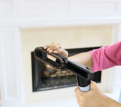 Vacuum Upholstery Brush Tool with Detachable Brush Compatible with 1.25” Vacuum Attachments Compatible with Shop Vac, Bissell, Nutone, Eureka, Beam and other Central Vacuums - color: Upholstery Brush