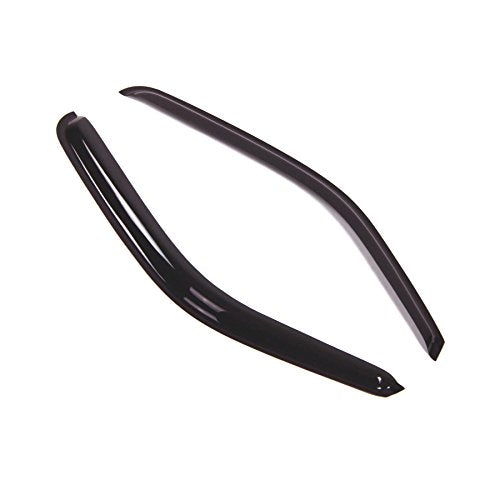 Outside Mount Window Vent Visors Rain Guards Compatible with Chevy Silverado REG 1999-2006 | Side Window Wind Deflectors Rain Shields | Black Tinted, 2 Pcs Set, BGWV-051 - color: Black Tinted, size: For Chevy Silverado 1500 REG 1999-2006
