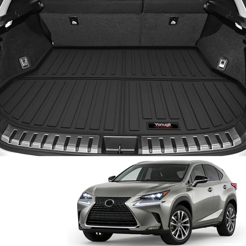 Custom for 2015-2021 Lexus NX Cargo Mats NX200t NX300 NX300h Trunk Liner All Weather TPE Protection Mat Accessories (for 2015-2021 Lexus NX)
