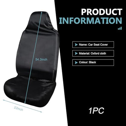 Car Seat Cover Protector, Waterproof Stain Resistant Front Seat Protective Cover, Washable Oxford Seats Protectors for Gym Workout, Running, Beach and Hiking, Universal for Cars, Trucks, SUVs - size: 1 PC