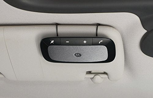 Motorola Mobile Accessories Sonic Rider SP-005BK/89589N Bluetooth Wireless in-Car Speakerphone New Version - Black - Retail, Silver