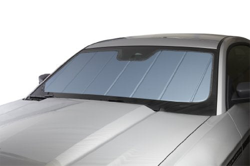Covercraft UVS100 Custom Sunscreen | Fits 2003-2011 Ford Crown Victoria & Mercury Grand Marquis | Blue Metallic - color: Blue Metallic