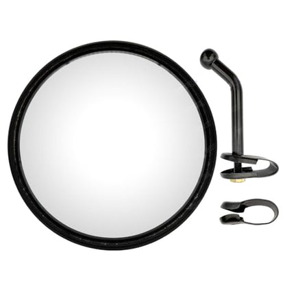 5.7 Inch Convex Round Mirror Blind Spot For Isuzu Mitsubishi Fuso Truck Bus Atv Utv Tractor Room Adjustable Bracket 2 Pcs - color: 2 Pcs (5.7")