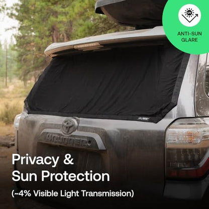 Luno Trunk Window Shade for Toyota 4Runner – Magnetic Rear Hatch Screen for Camping, Bug Protection – Breathable Mesh, Durable Nylon – Car Camping Essential w/Storage Pouch – 4Runner Accessory