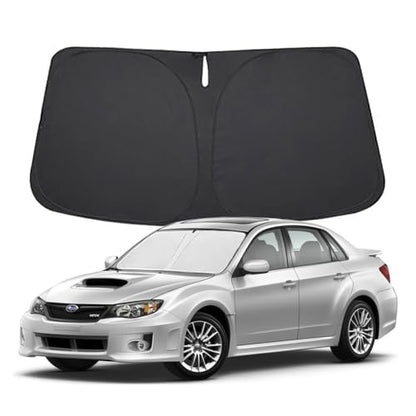 Windshield Sun Shade for Subaru Impreza WRX/WRX STI 2008-2014 2015 Front Window Shade Sun Visor Protector Subaru Impreza Accessories Foldable Sunshade Reflective Polyester Blocks UV Rays Keep Cool - size: for Impreza 2008-2015