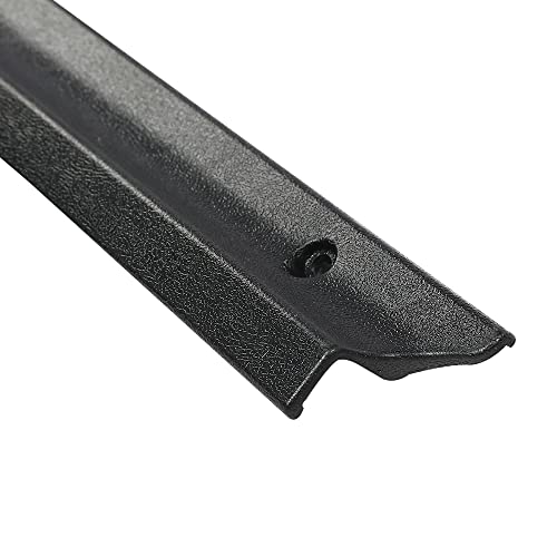 G-PLUS Door Sill Scuff Plate Protector Pair Set LH & RH Sides Compatible with 1992-2011 Ford Ranger F57Z1013208A Black - size: 92-11 Ford Ranger