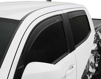 Husky Liners Low Profile Ventvisor Rain Guards | Fits 2025-2026 Chevrolet Equinox | Front & Rear, 4-pc Smoke - 2854143