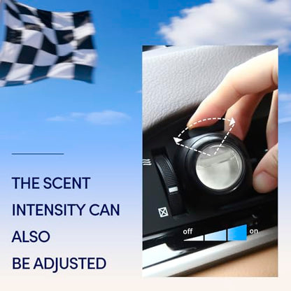 Car Air Freshener Vent Clips, 8 Pack, Provides Long-Lasting Scent, Up to 240 Days, Odor Eliminator (New Car Scent) - color: New Car