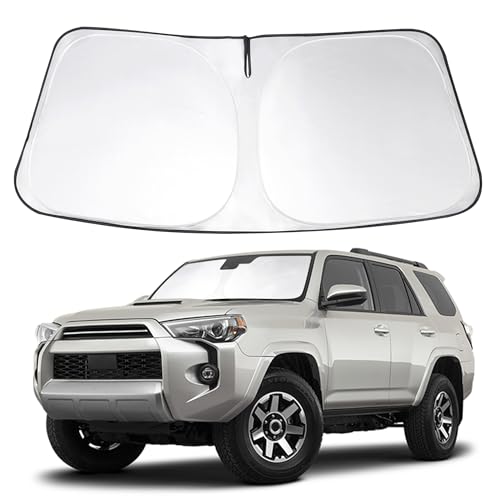 Windshield Sun Shade Custom Fit 2010-2023 2024 2025 2026 Toyota 4Runner Accessories Foldable Front Window Sunshade Sun Protection Keeps Car Cool - size: For Toyota 4Runner 2010-2026