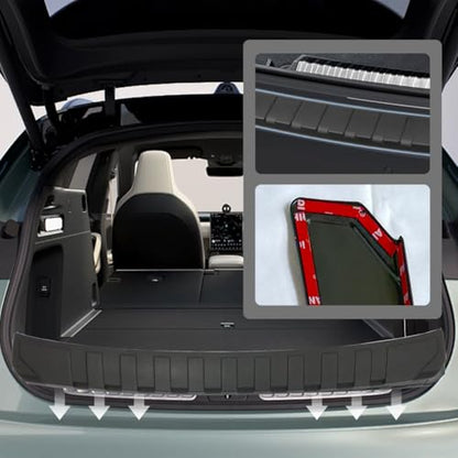 Rear Bumper Protector Guard Accessory Trim Cover Scratch Resistant Trunk Door Entry Guards Compatible with Subaru XV Crosstrek 2018 2019 2020 2021 2022 2023 - color: Subaru XV Crosstrek 2018-2023