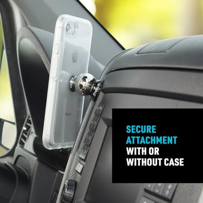 Nite Ize Steelie Original Dash Kit - Magnetic Phone Mount for Car Dashboard - Car Phone Holder with Strong Steelie Magnet & 3M VHB Adhesive - style: Dash