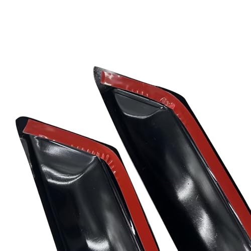 Tape-On Side Rain Guards for Honda Accord - 4pcs - size: 2018-2023 Honda Accord