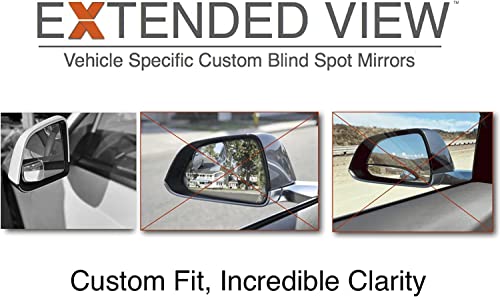 Blind Spot Mirrors- Compatible with Tesla Model Y Extended View - 2 Piece Set (Left & Right) - size: Model Y