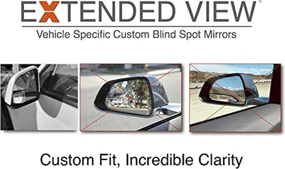 Blind Spot Mirrors- Compatible with Tesla Model Y Extended View - 2 Piece Set (Left & Right) - size: Model Y