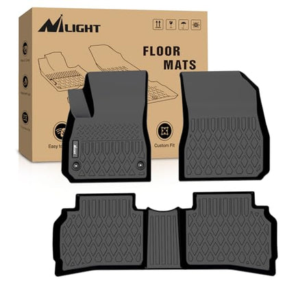 Nilight TPE Floor Mats for Chevy Malibu 2016 2017 2018 2019 2020 2021 2022 2023 2024 2025,All Weather Custom Fit Heavy Duty Floor Liners - color: 2016-2025 Chevy Malibu