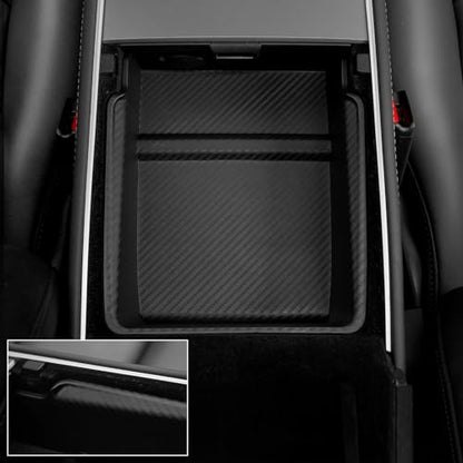 2021-2024 Tesla Model Y Center Console Organizer Tray Accessories Compatible with Model 3 (2021-2023) Storage Box Armrest Compartment Insert - size: 6PC(21-24) Tesla Model Y & (21-23) Tesla Model 3