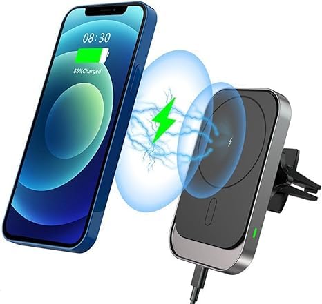Car Wireless Charger for All Kinds of Cars and Cell Phones Car Phone Holder 15W Fast Charging Cell Phone Wireless Charger (CW16)