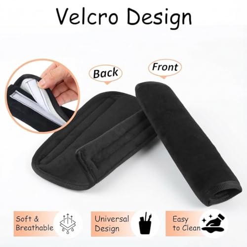 2pcs car seat Belt Cushion, Comfortable seat Belt Protection pad, can Prevent Friction and Irritation, Suitable for Neck, Shoulder, Collarbone and Chest seat Belt Cushion, to Prevent Injury.