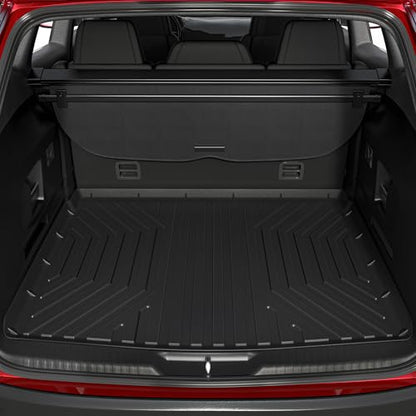 OEDRO Cargo Trunk Liner Fit for 2010-2017 Chevrolet Equinox L/LS/LT/LTZ/Premier& 10-17 GMC Terrain SL/SLE/SLT/Denali, All Weather Custom Fit Anti-Slip Cargo Mat, Black - style: 10-17 Equinox/Terrain Cargo Liners