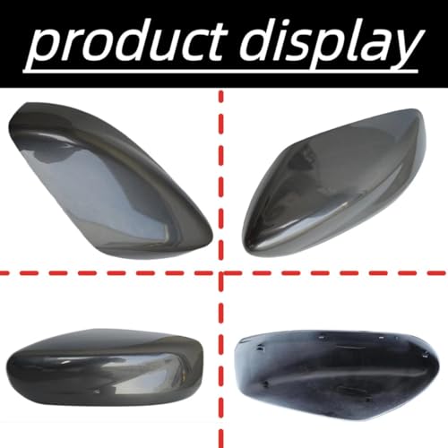 Mirror Cover Caps Housing Replacement for Nissan Altima 2013-2018 (GRAY) - style: GRAY