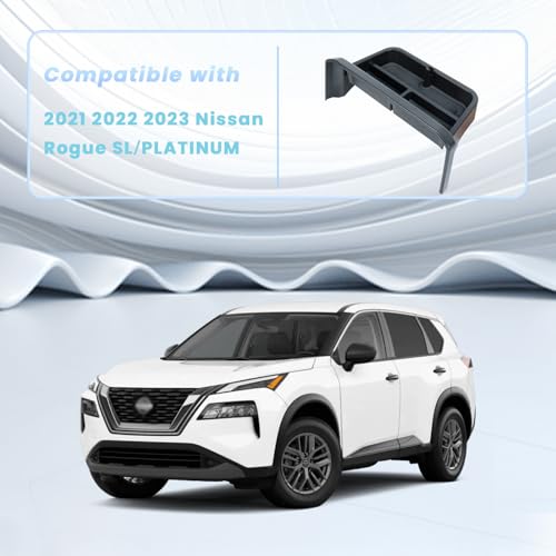 Center Console Organizer Compatible with 2021 2022 2023 Nissan Rogue SL Platinum Dashboard Tray Behind Screen Dashboard Organizer Box Interior Insert Accessories(Only Fit 9-Inch Screen) - size: Only Fit 9-Inch Screen