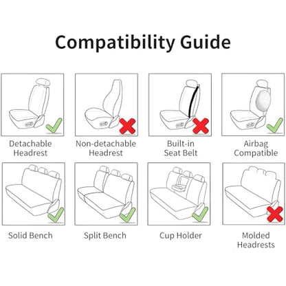 Car Seat Covers Front Seats Burgundy, Luxury Faux Leather Women Waterproof Non-Slip Seat Protector Universal Fit for Most Cars SUVs Trucks Pick-ups Car Accessories Interio(Wine Red-Front Seats) - color: Wine Red-Front Seats