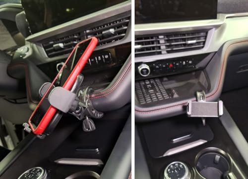 Phone Holder Mount for 2025 2026 Ford Explorer Center Console or Dashboard | Wireless Charging or Compatible with magsafe Round Magnets