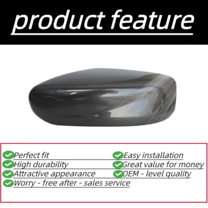 Mirror Cover Caps Housing Replacement for Nissan Altima 2013-2018 (GRAY) - style: GRAY