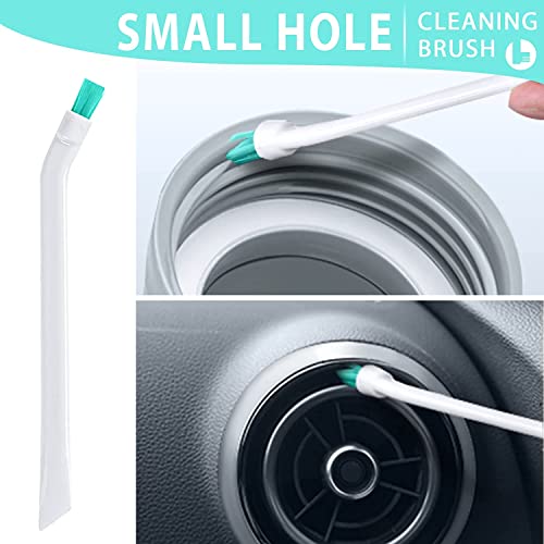 Lumkew Small Cleaning Brushes for Small Spaces, Tiny Household Cleaning Supplies Tools, Mini Crevice Cleaning Brush Scrub Narrow Corner Nook Track Grooves Bathroom Kitchen Home Detailing, 16 Pcs - size: F-16pcs