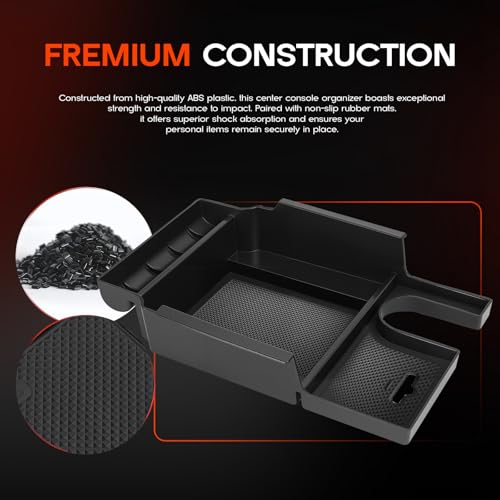 Rogierra for LEXUS RX RX200t RX350 RX400h RX450h 2016-2022 Car Center Console Organizer Tray Center Armrest Storage Box