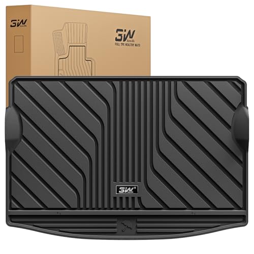3W Cargo Liner Fit for 2024 2025 2026 Crosstrek/2024 2025 2026 Impreza, All Weather TPE Heavy Duty Trunk Liner Custom Fit for Crosstrek & Impreza Accessories (NOT for Hybrid) - size: 2.For Subaru Crosstrek | 24-25 | Cargo Mat