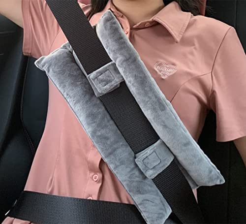 Seat Belt Pillow for Mastectomy Post-Surgery, Heart Surgery Recovery Support Cushion for Chest Chemo Port Pacemaker Bypass Hysterectomy Recovery Pillow (Gray) - color: Gray