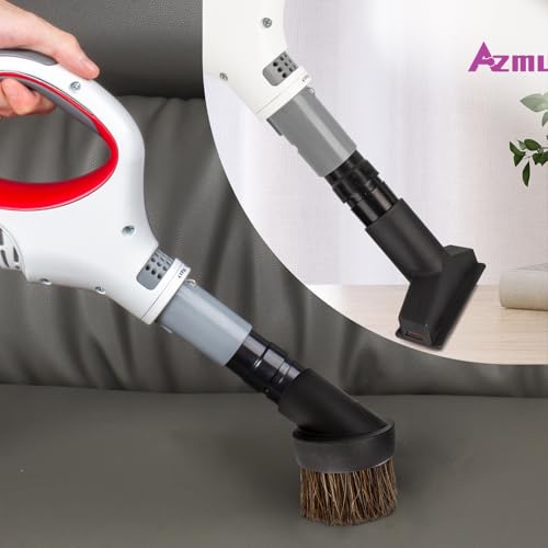 6Pcs For Shop Vac Attachments and Shark Vacuum Attachments Replacement Soft Horsehair Shark Hard Floor Attachment with Vacuum Brush Attachment and Vacuum Hose Adapter - style: 6-Pack