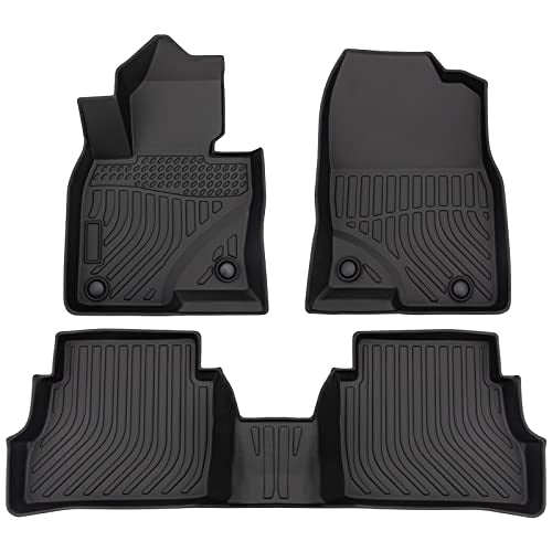Custom Floor Mats for Mazda CX-5 2017-2023 All-Weather TPE Rubber Floor Mats Fits 1st & 2nd & Row,Anti-Slip Floor Full Set (CX-5 2017-2023) - color: CX-5 2017-2023