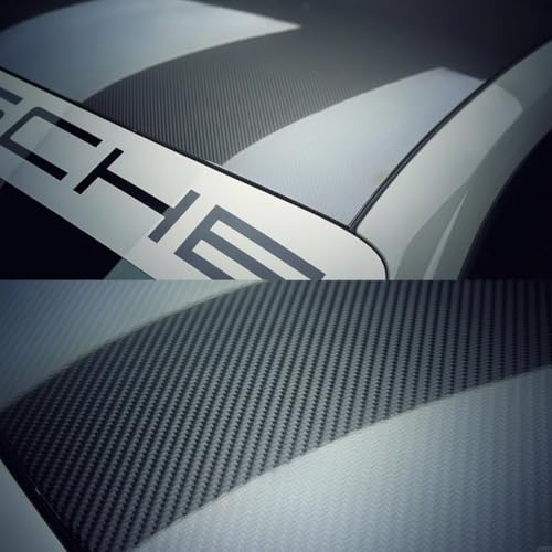 5D Carbon Fiber Vinyl Wrap for Body Protection Scratch Resistance Air Release Technology 10 X 5FT Car Wrap - color: Carbon Fiber Black, size: 10*5FT
